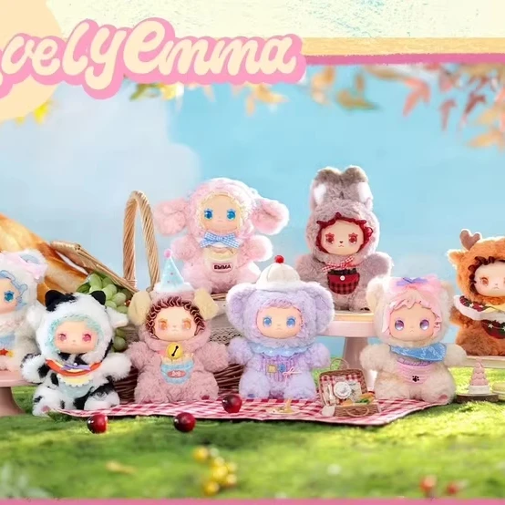 

Genuine Emma Pocket Zoo Series Trend Plush Blind Box Backpack Pendant Children'S Toys Birthday Gift.