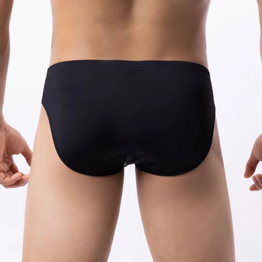 

Elastic Men Sexy Briefs Breathable Briefs High Stretch Low Waist Nightwear Sexy Style Suitable For All Seasons