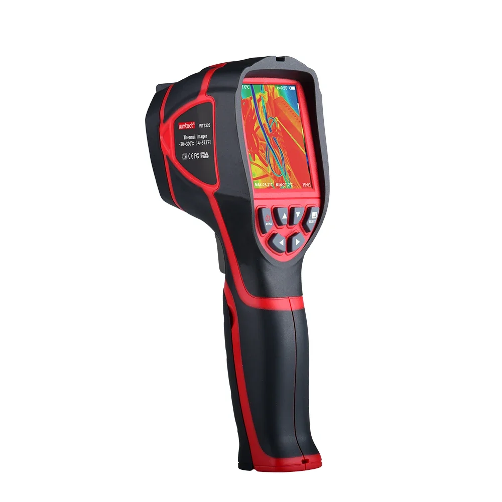 WT3320 Handheld Professional Infrared Thermal Imaging Camera With Resolution 320*240