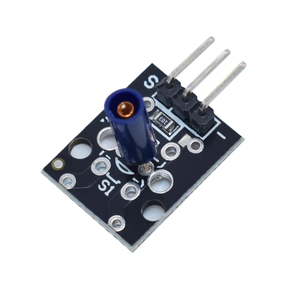 3pin KY-002 SW-18015P Shock Vibration Switch Sensor Module for arduino Diy Kit image 4