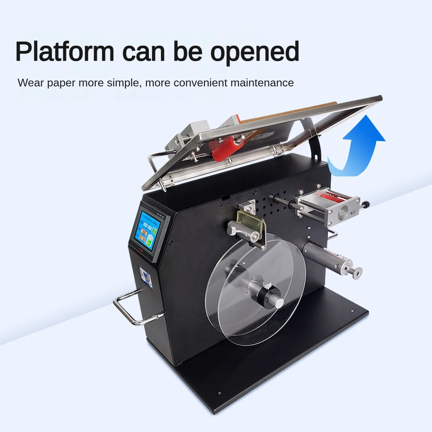 

F601 Right-angle Sealing and Labeling Machine Semi-automatic Packaging Labeling Machine Right-angle 90° Labeling Equipment