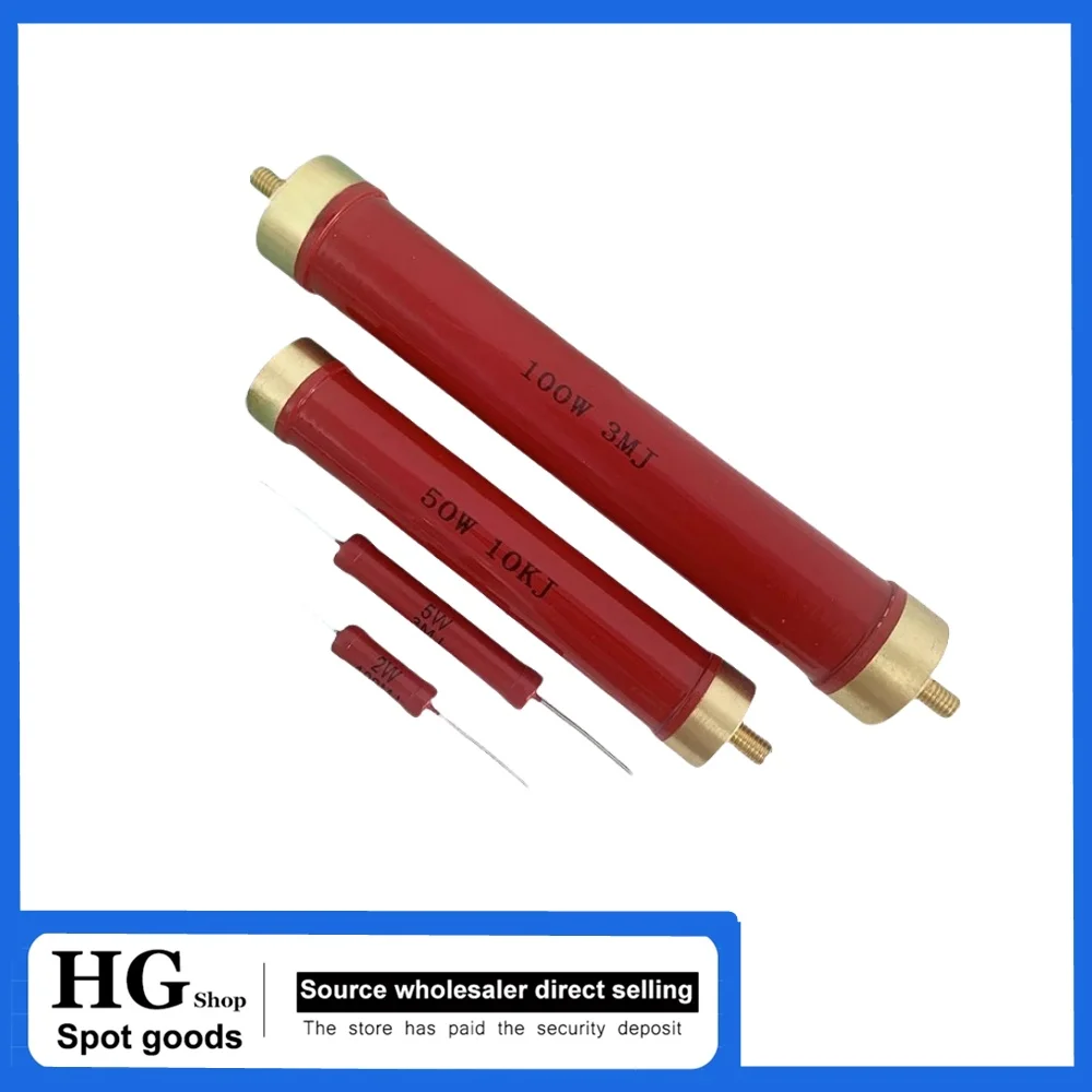 1Pcs High voltage resistor HVR80AH5009 5W30K100K200K1M40M1K2M5M10M20M10G50RJ Ohm 470K5% 300M thick film non inductive resisto