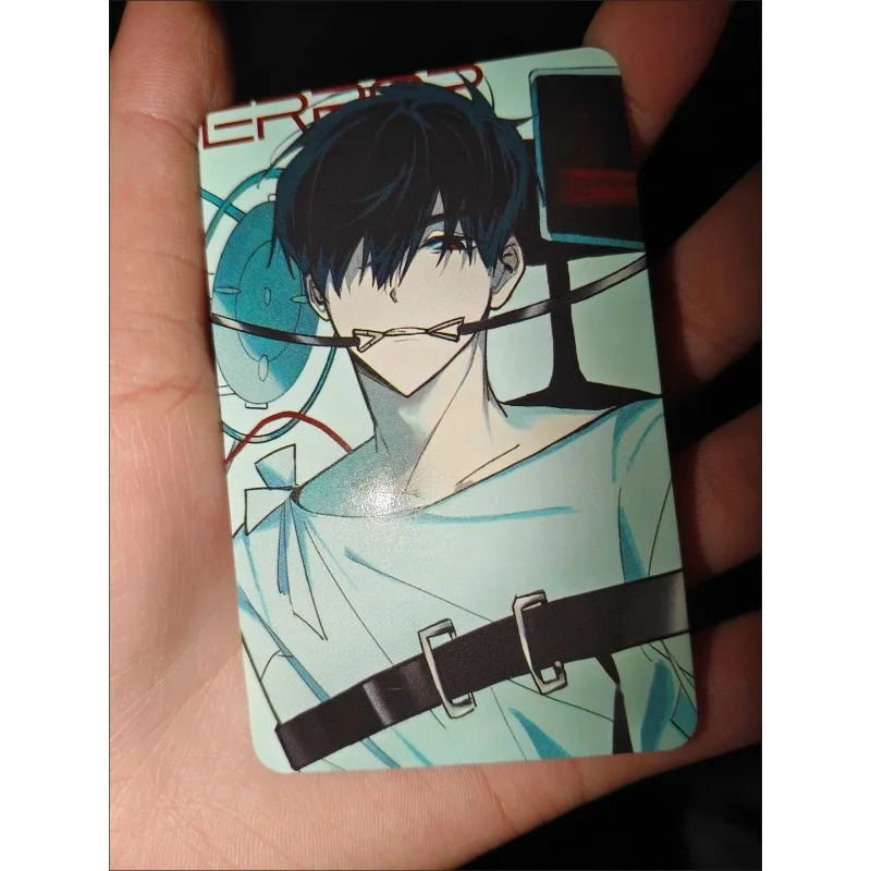 4Pcs/Set Alien Stage Anime Card Ivan Till Small Card 3inch Childrens Stationery Collection Couples Freinds Gift Bookmark