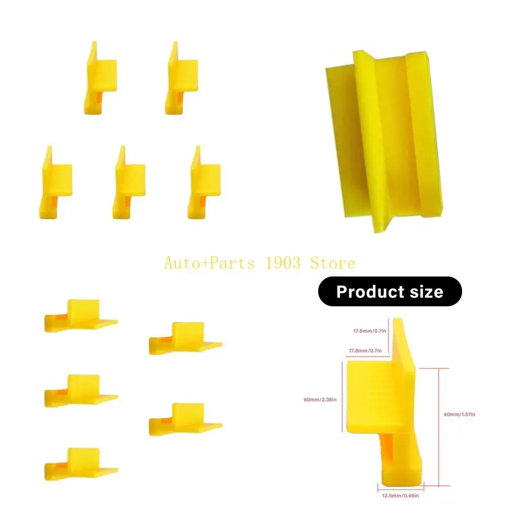 

E21C 5Pcs Dent Repair Tool Puller Tabs Auto Maintenance Tool Dent Removal Tool