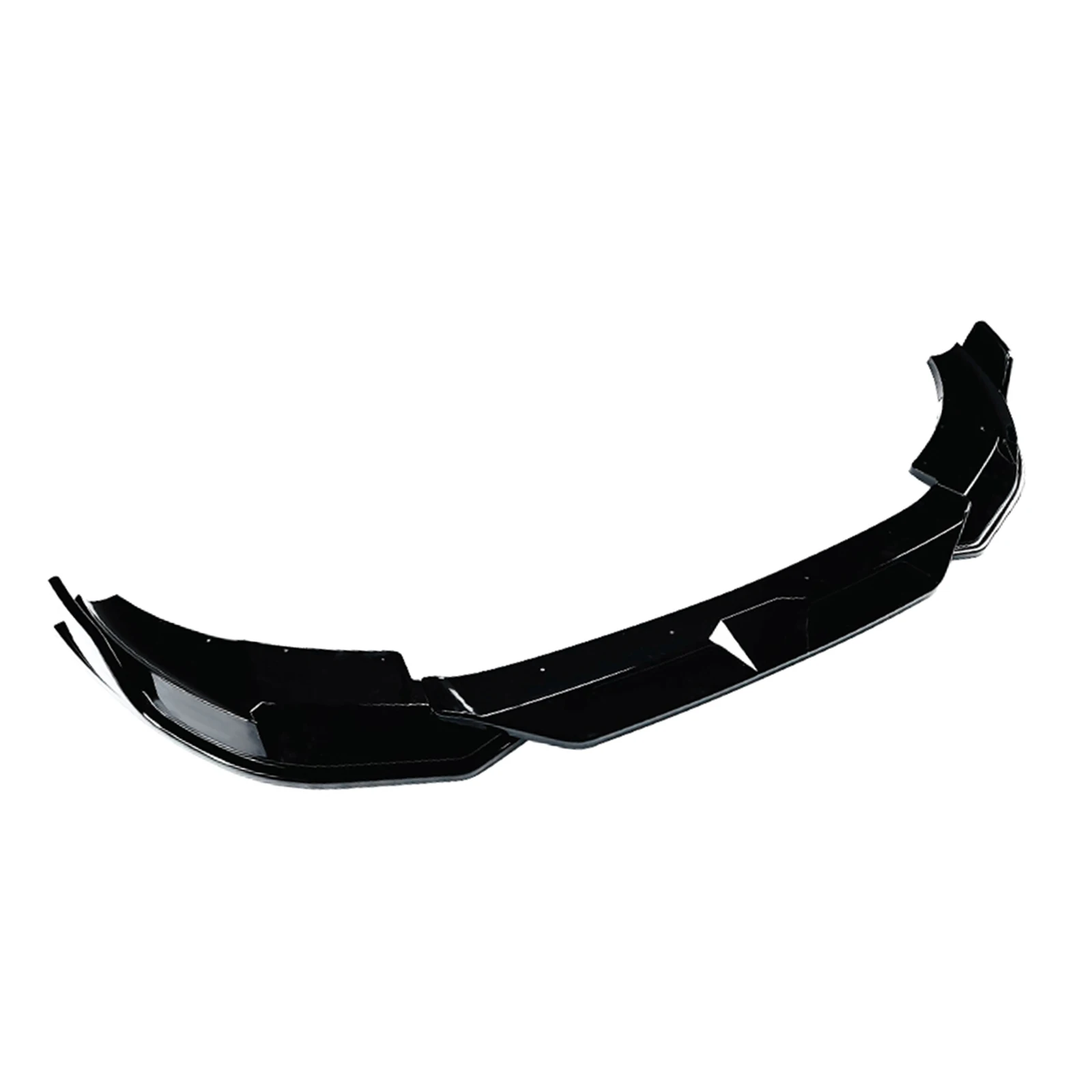 Front Bumper Spoiler Lip For BMW F97 X3M F98 X4M 2022 2023 2024 Carbon Fiber Look/Gloss Black Lower Body Protector Splitter Kit