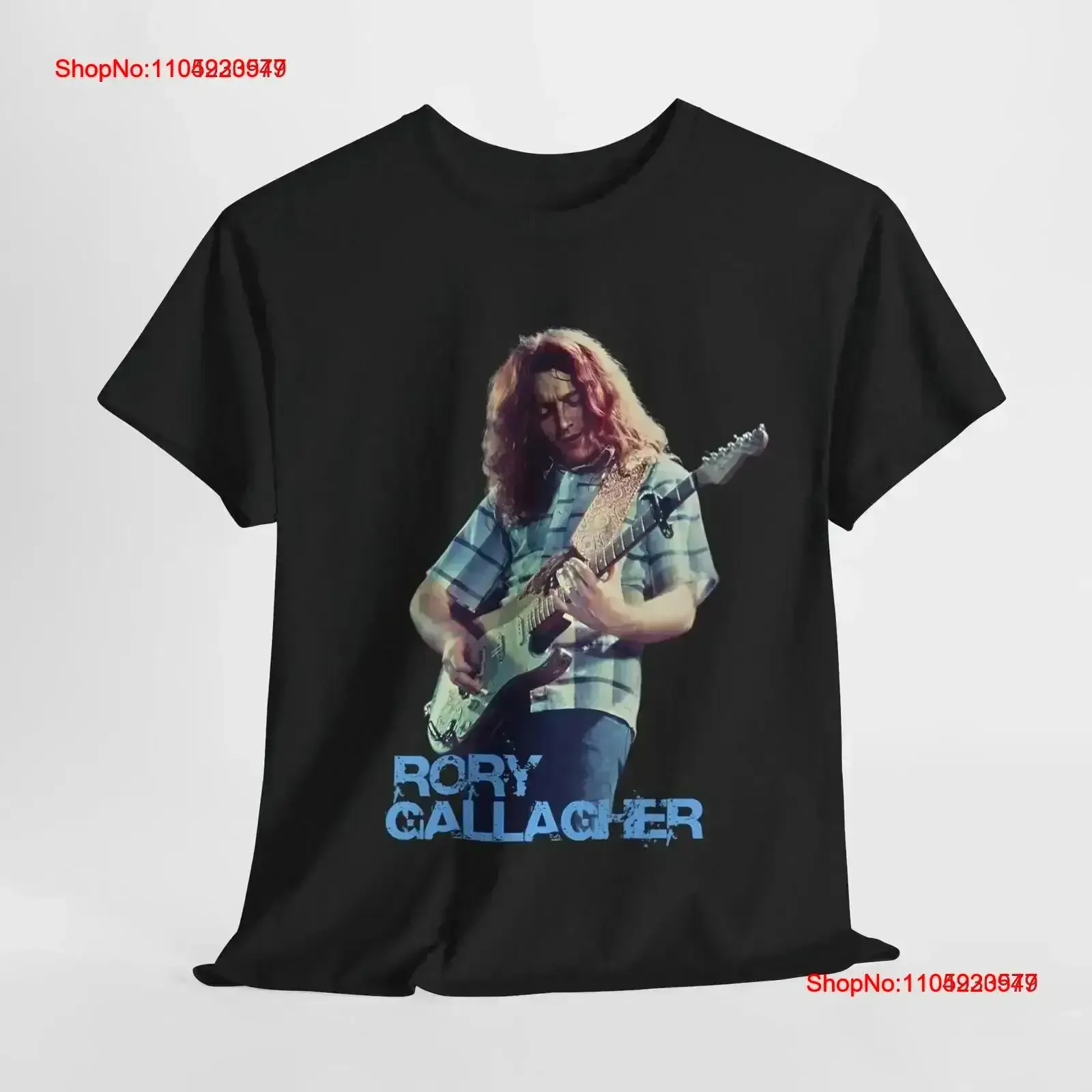 

Футболка Rory Gallagher Music Lover Vintage Rock для любителей гитары Blues Washed Универсальная растянутая уличная одежда Мягкая винтажная футболка