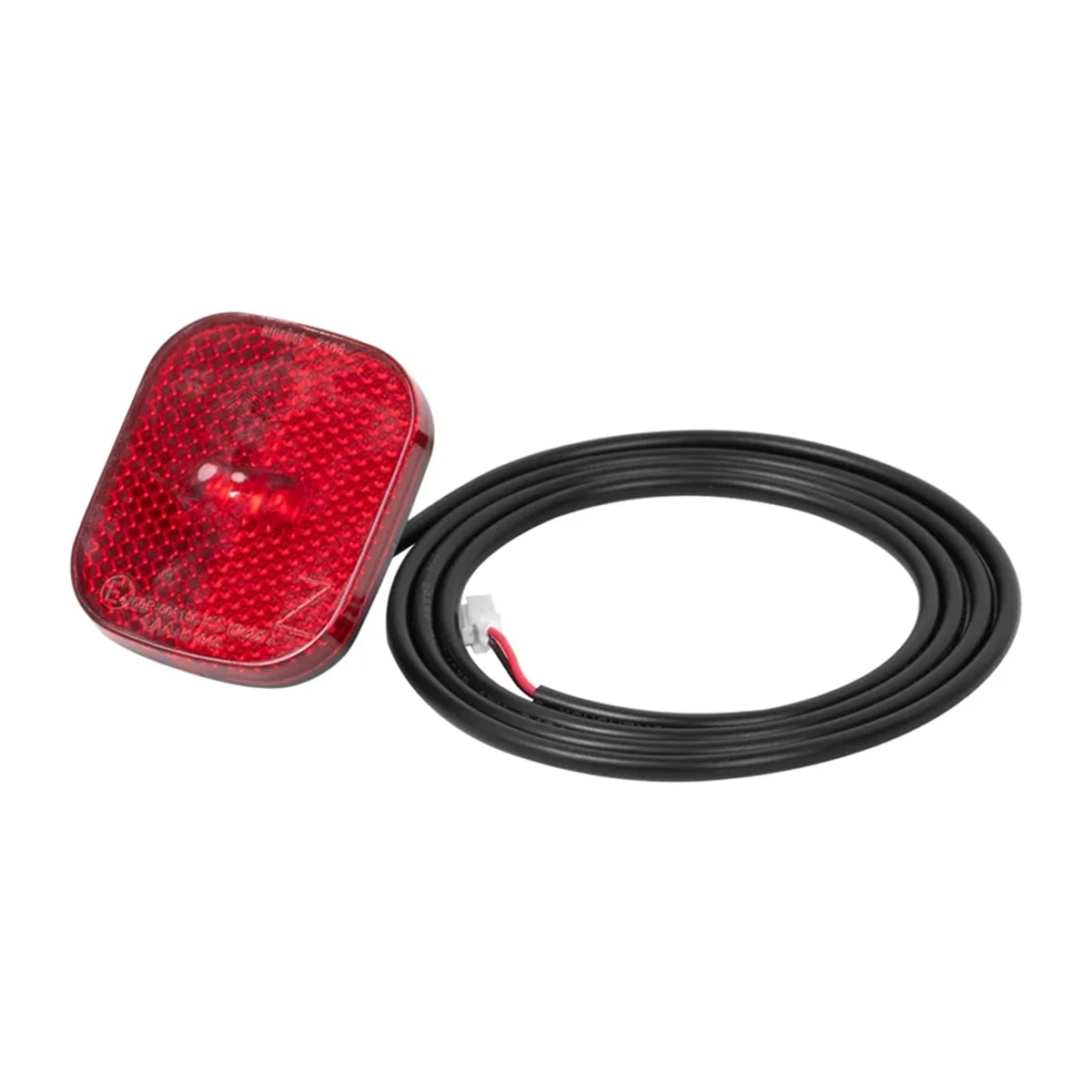 

A50P-Mudguard Rear Light Brake Light Lamp Compatible with F30D F40D Electric Scooter Rear Mudguard Number