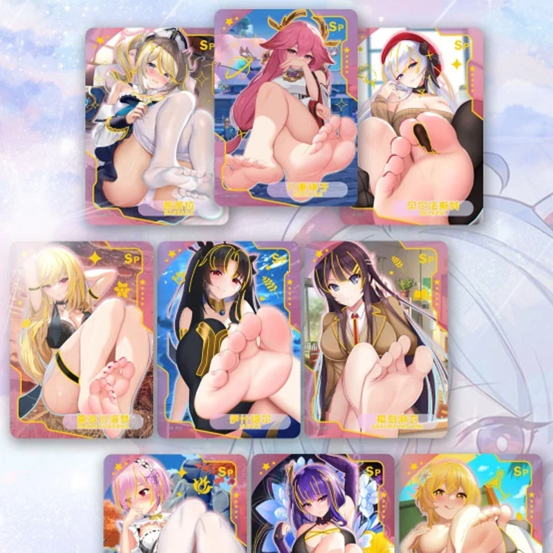 2023 Goddess Story Senpai Haven Card Booster Box Collection Girl Party Swimsuit Bikini Anime Game Christmas Childrens Toys Gift