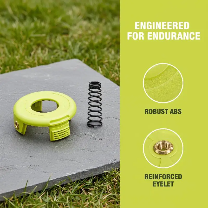 High Quality Brand New Spool Cover Spring Lawn Mover Plastic Spool Cap For RLT3025F Garden Tool Parts Replacement