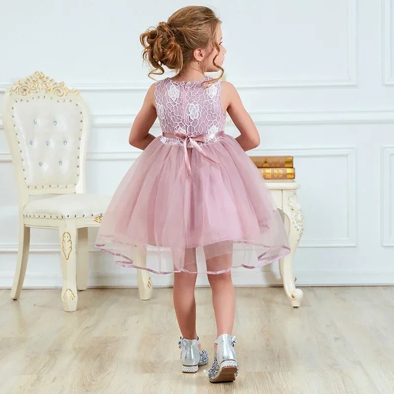 Baby Girls Dress Casual Costume Kid Dresses for 2-6Y Girls Flower Baby Dress Girl Party Little Prince Tutu Summer Dress Vestidos