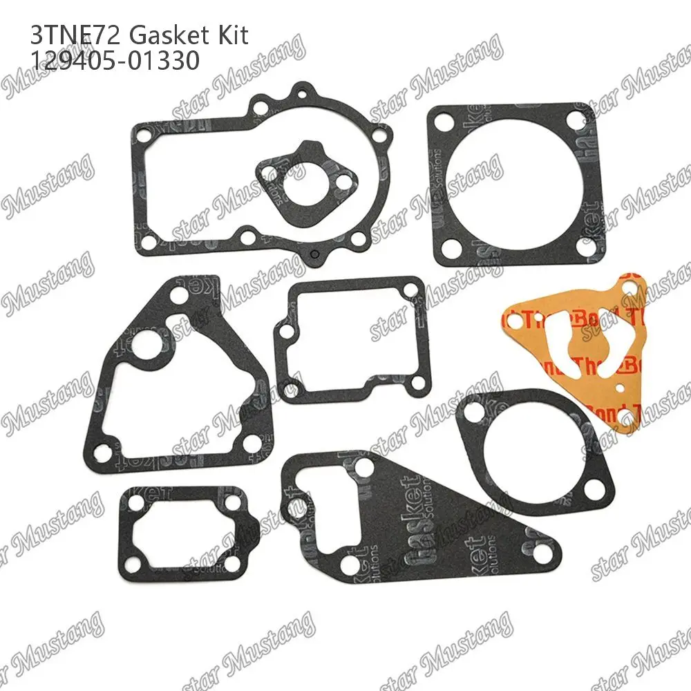 3TNE72 Full Gasket Kit 129405-01330 Suitable For Yanmar Engine Parts