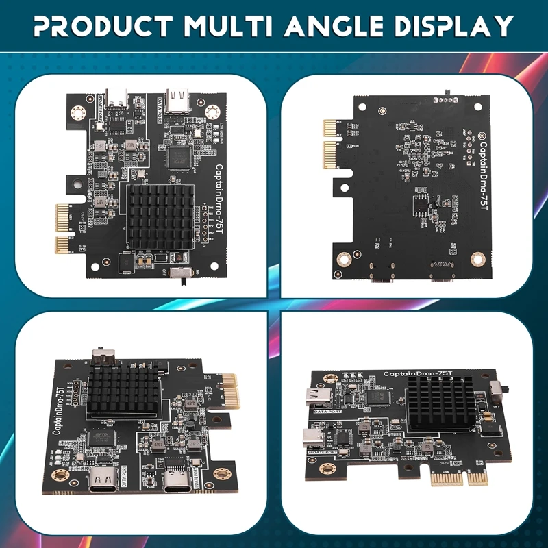 DMA Borad 75T DMA بطاقة الوصول إلى الذاكرة المباشرة لوحة تطوير لوحة DMA 75T الجديدة