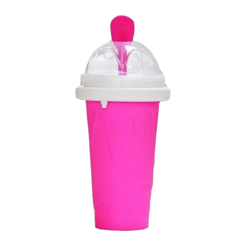 Diy Cream Silicone Bottle Smoothie Squeeze Cup Quick Cups Slush Ice Durable Maker Homemade Cooling Milkshake Quick-frozen