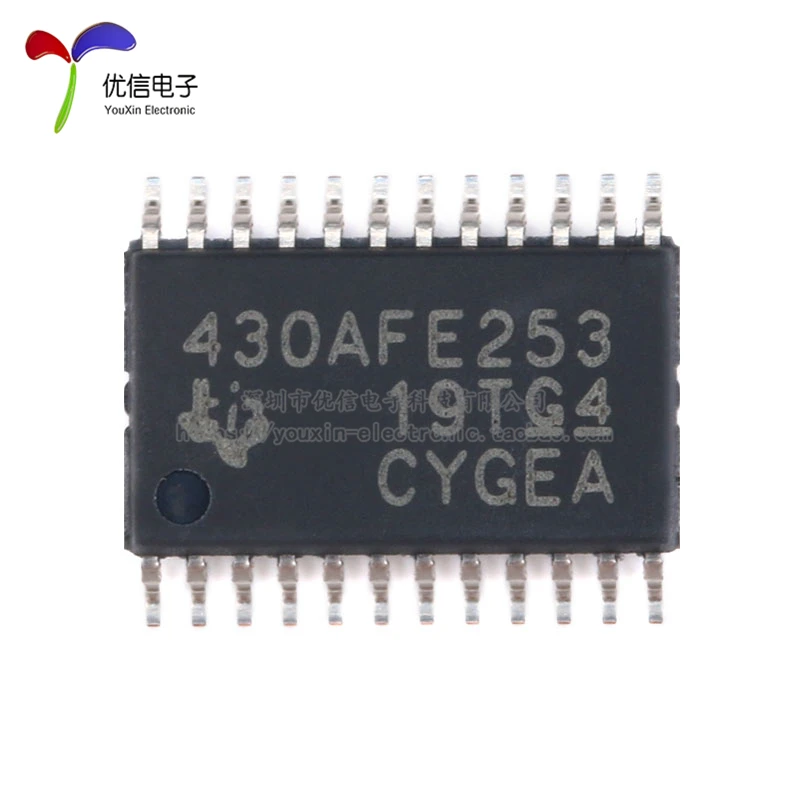 Free shipping    MSP430AFE253IPWR TSSOP-24 16   10PCS