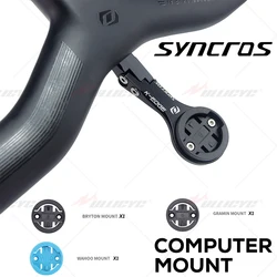 SYNCROS ADDICT RC Integrated Handlebar Computer Mount GPS/Garmin/Bryton/Wahoo Mount Bracket Road Handlebar CRESTON IC SL Mount