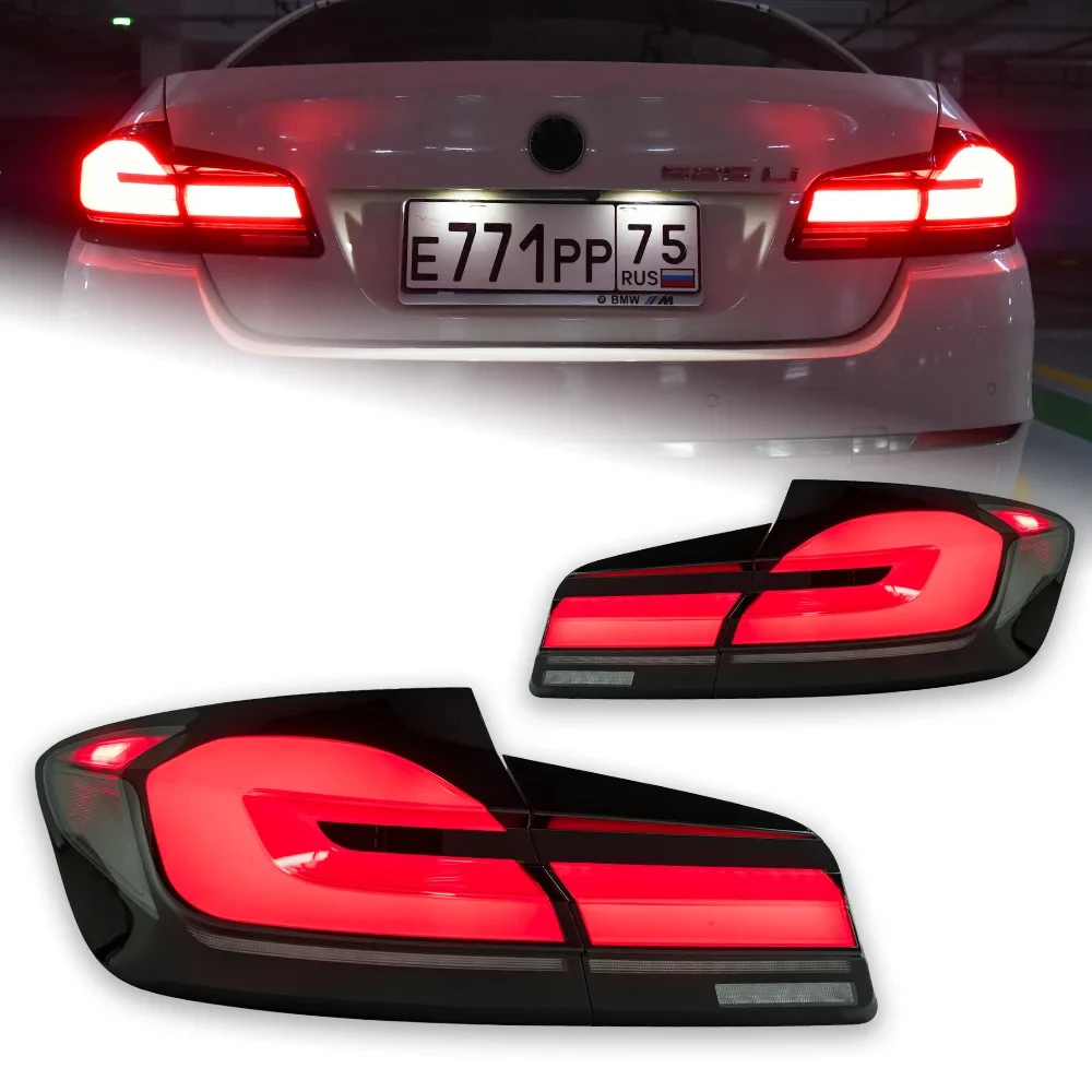 

AKD Car Lights for BMW F10 LED Tail Light 2010-2016 F18 Rear Lamp 520i 525i 528i 530i 535i 540I DRL Brake Reverse Automotive