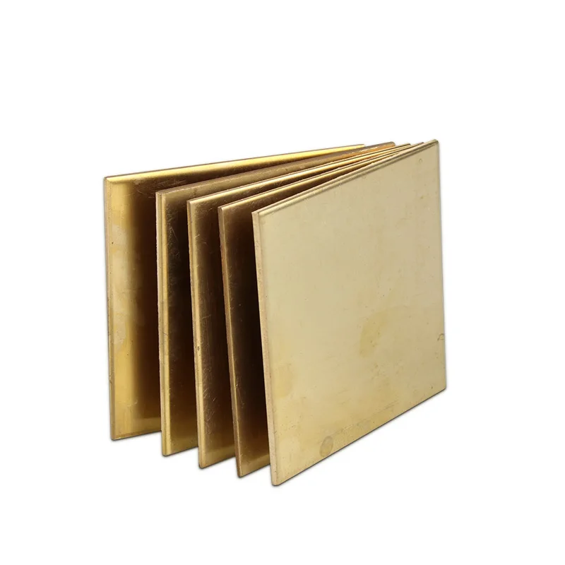 Thickness 1mm to 6mm Brass Sheet Plate H62 Machining Mill Metal Laser Cutting CNC Frame Model Mould DIY 50X100 100X200 150X150