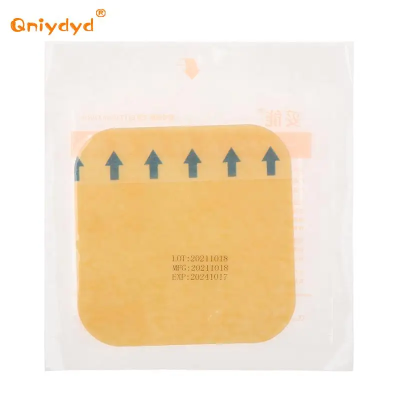 1pc Hydrocolloid Waterproof Wound Dressing Waterproof Applicator Healing Patch Wound Plaster Pressure Sore Patch Decubitus Patch