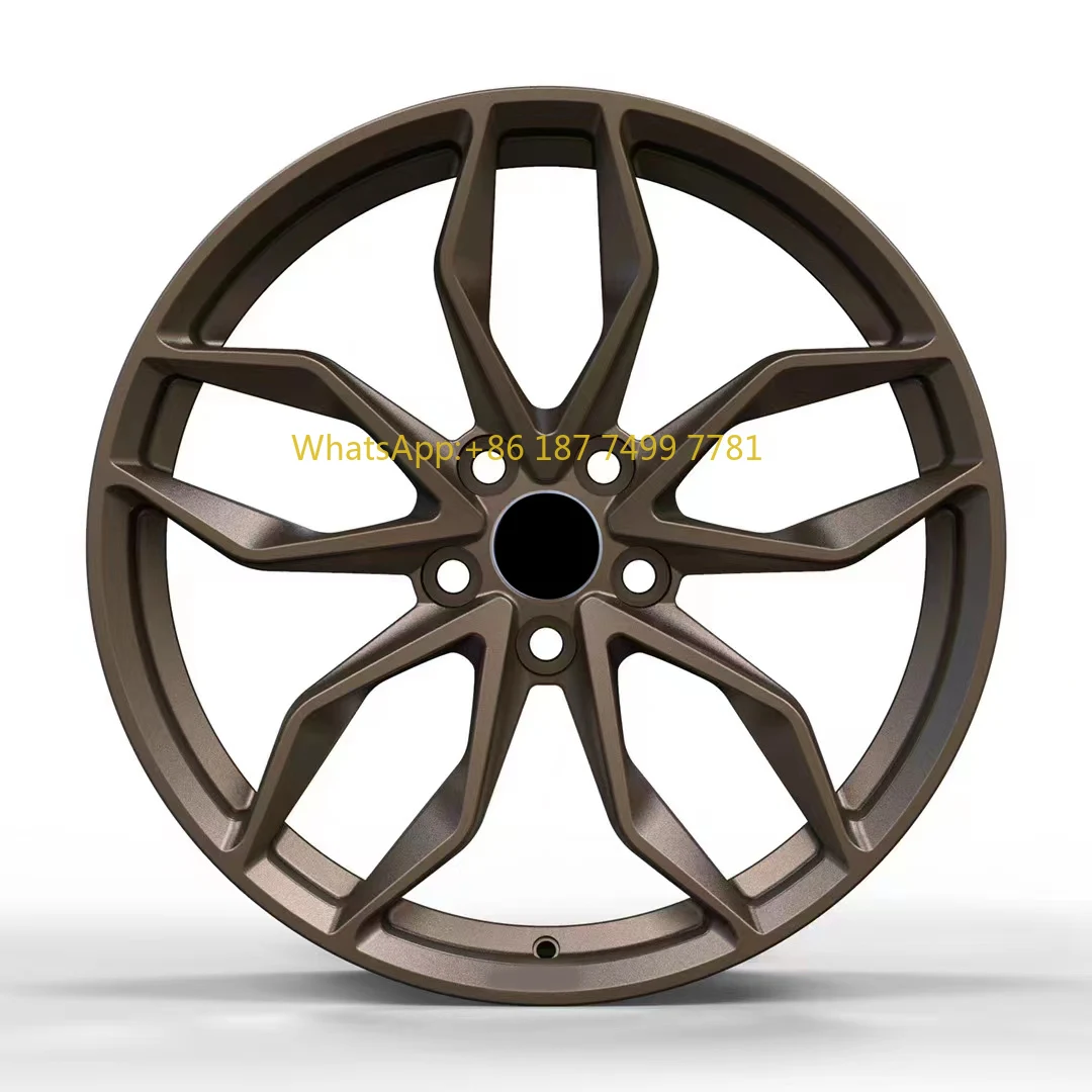 

19 20 and 21 Inches Fit for .Is 5X114.3 Custom 1-Pc Forged Alloy Rims Matt Bronze