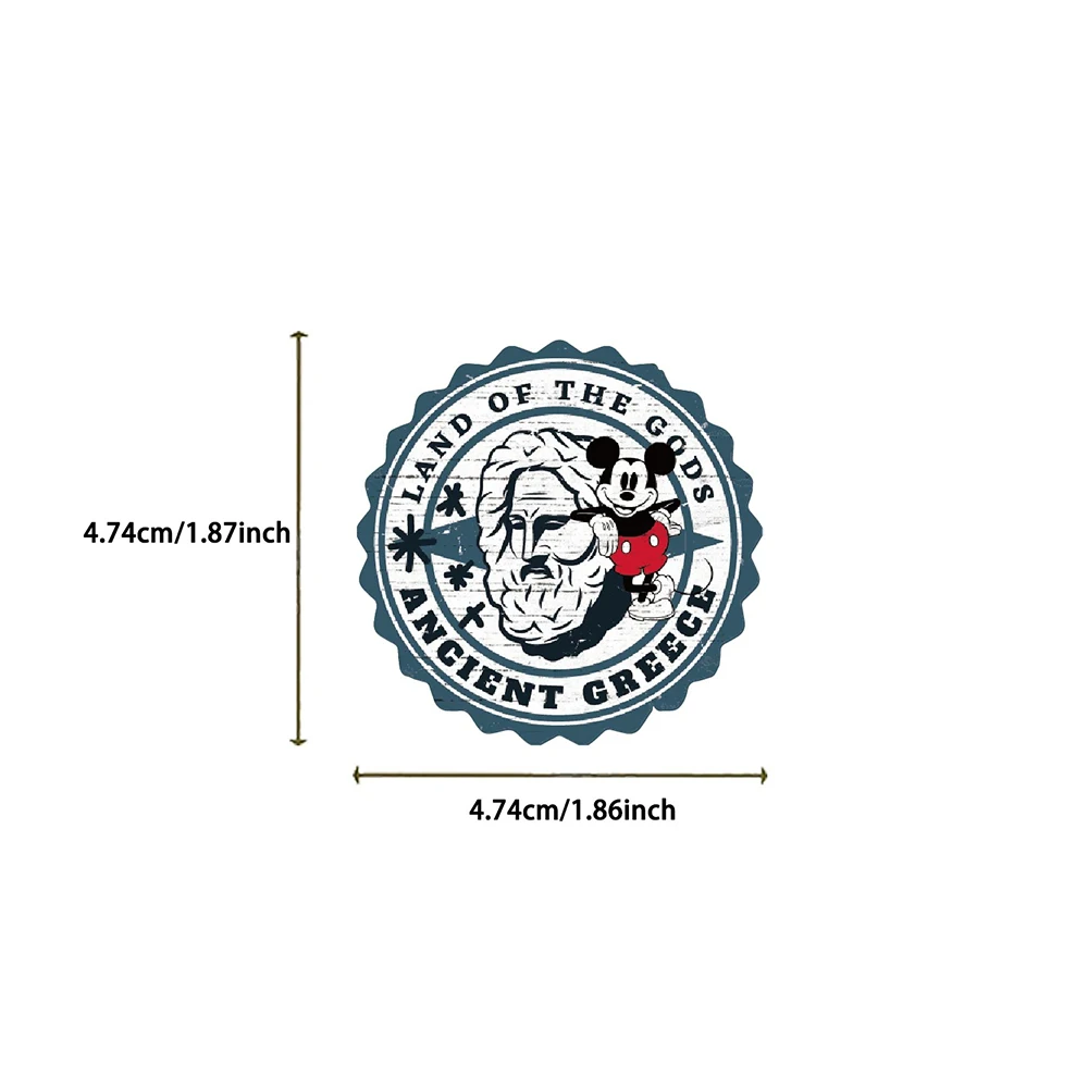 10/30/50pcs Vintage Disney Mickey Mouse Stamp Graffiti Stickers Laptop Phone Skateboard Fridge Funny Cartoon Sticker Kids Toys