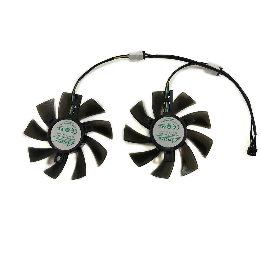 2 Stks/set FDC10H12S9-C GA91S2U Gpu Vga Grafische Kaarten Koeler Ventilator Voor Gainward Rtx 2060/2070 Vervanging