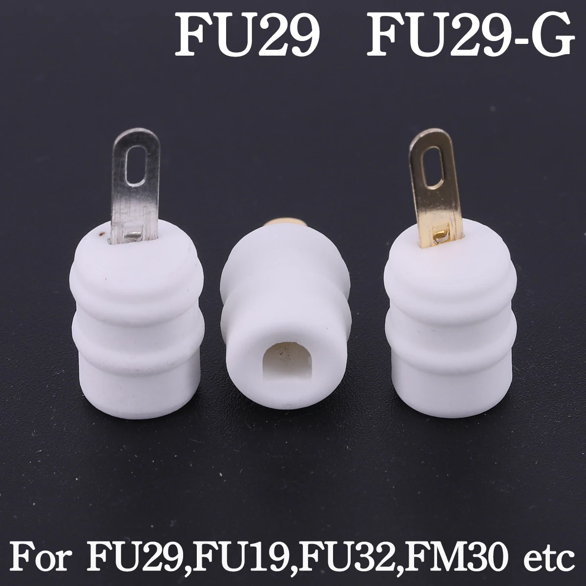 세라믹 진공관 양극 플레이트 그리드 캡 모자, EL504 EL519 6P13P FU7 807 310A 845 6J1 805 811 572B FU29 용, 6.4mm, 7.4mm, 9mm, 14mm