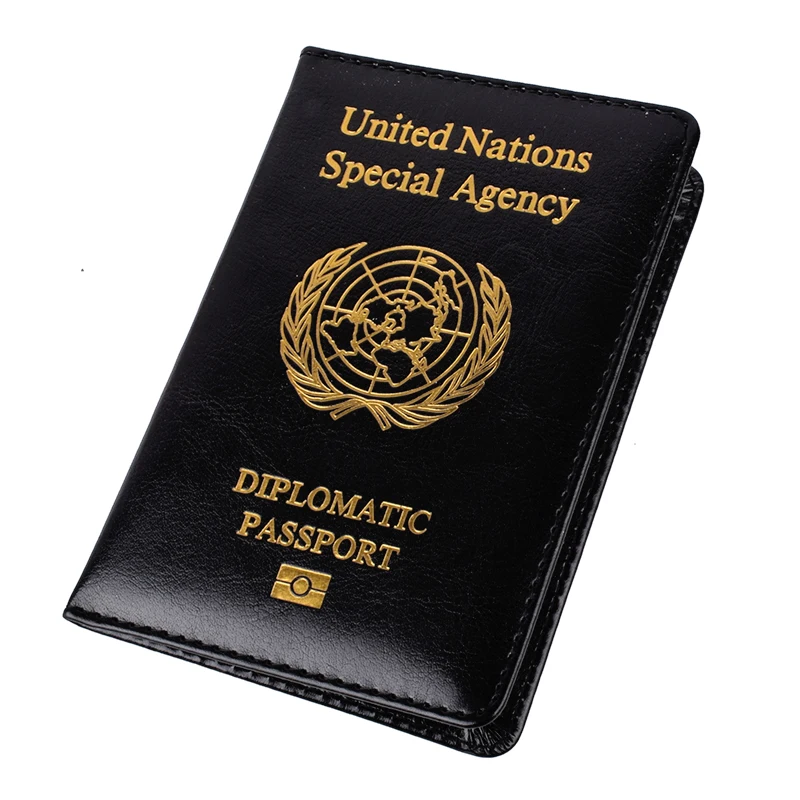 Travel Passport Holder Wallet Passport Book Ultra-thin Document Holder Traveling Abroad Men and Women