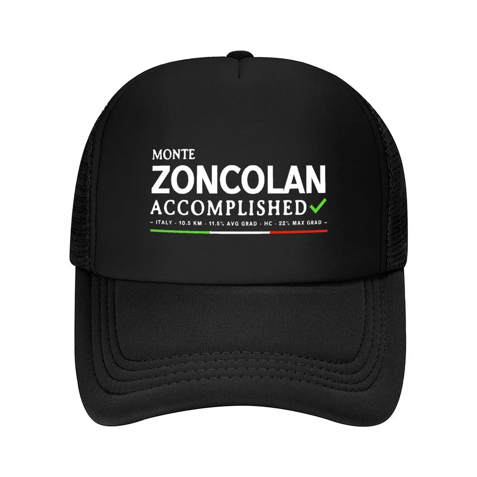 

Monte Zoncolan Accomplished Baseball Cap luxury caps Rugby Trucker Hat designer cap Baseball For Men Women's