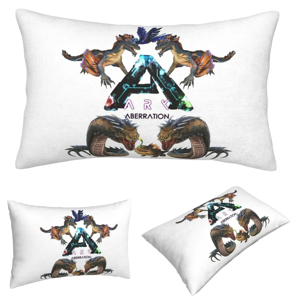 Arche survie évolué Aberration taie d'oreiller rectangulaire housse de coussin décor chambre lit maison confort jeter oreiller