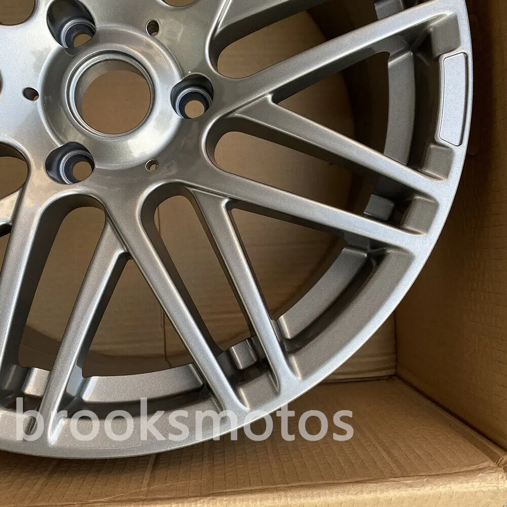 2개 17X7 17인치 멀티 스포크 B 스타일 휠 림은 스마트 포투 3X112 그레이에 적합합니다.