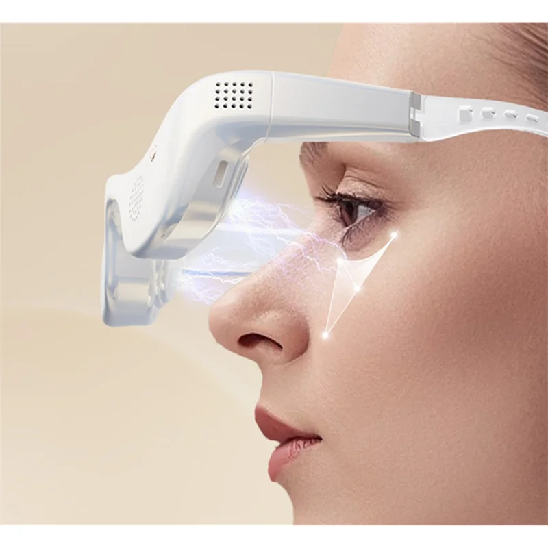 A05G-masajeador para aliviar la fatiga ocular, gafas para el cuidado de las ojeras, hinchazón, reducción de arrugas, dispositivo de belleza para el cuidado
