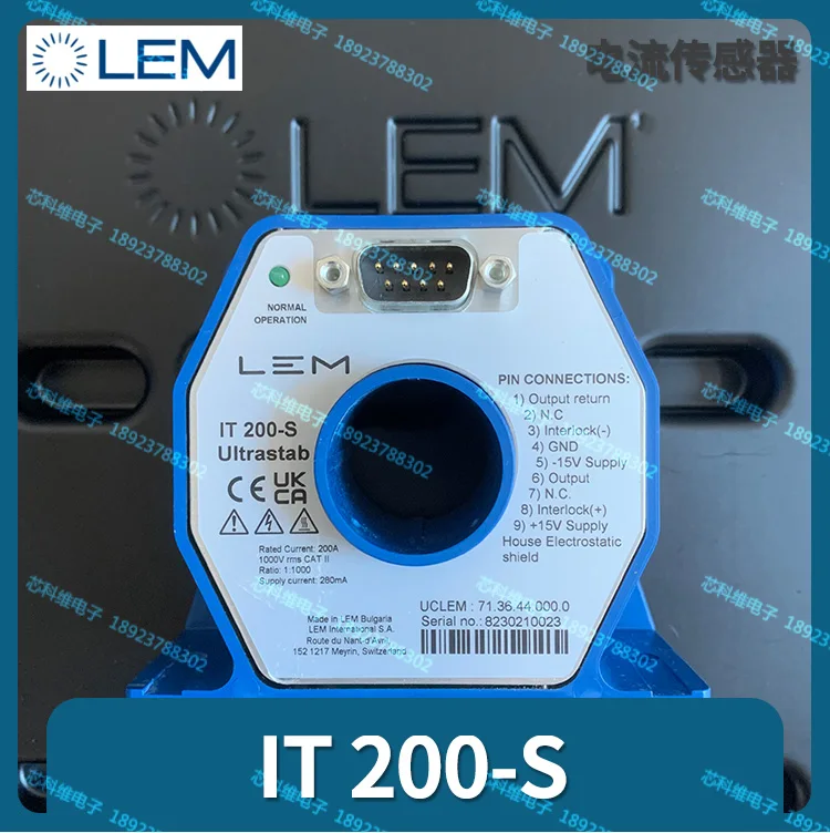 

IT200-S ULTRASTAB IT200-S 200AClosed Loop Fluxgate Lunar Module Bidirectional DC15-15V