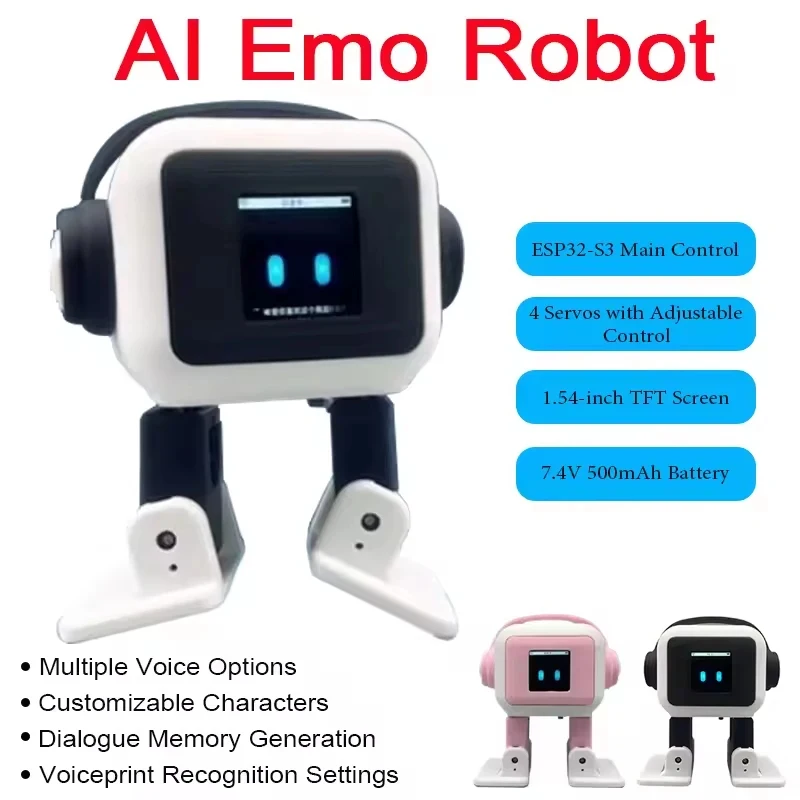 New Intelligent AI Robot Voice Chat Dance Interactive Toy,Multi-language dialogue in Chinese/English/Japanese/Korean/Russian