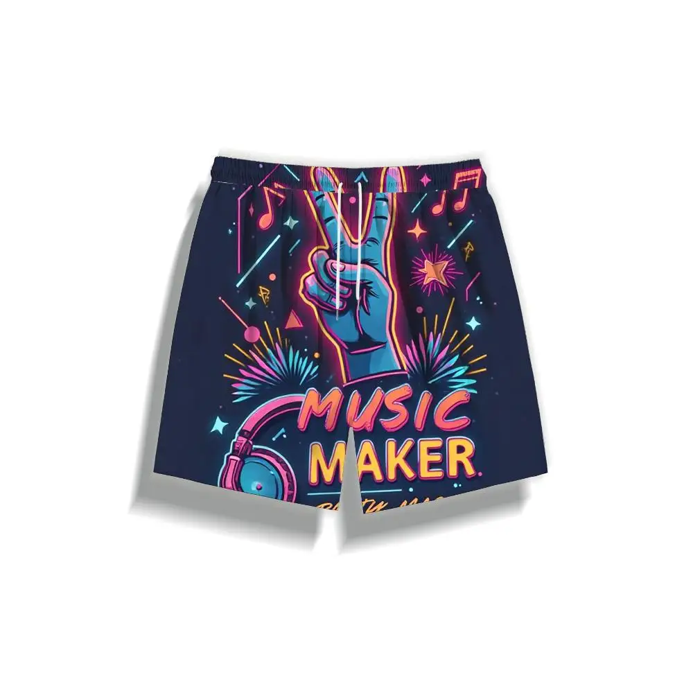 

1pcs Men's Short swim trunks2026 Summer 3D Printed Short sleeve y2k clothes Quick drying Breathable running sport Polyester
