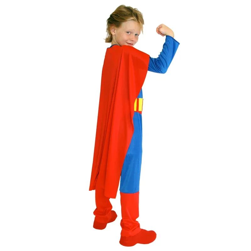 Smile Hero Halloween Cosplay Costume pour enfants, batterie trempée, olympiques pour garçons, combinaison pour enfants