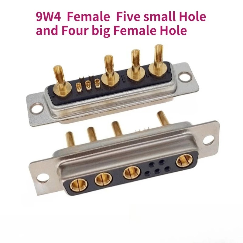 2PCS   D-SUB High Current DB2 Connector Male Female 2W2 2V2 3W3 7W2 5W5 8W8 9W4 17W2 for Equipment Communication