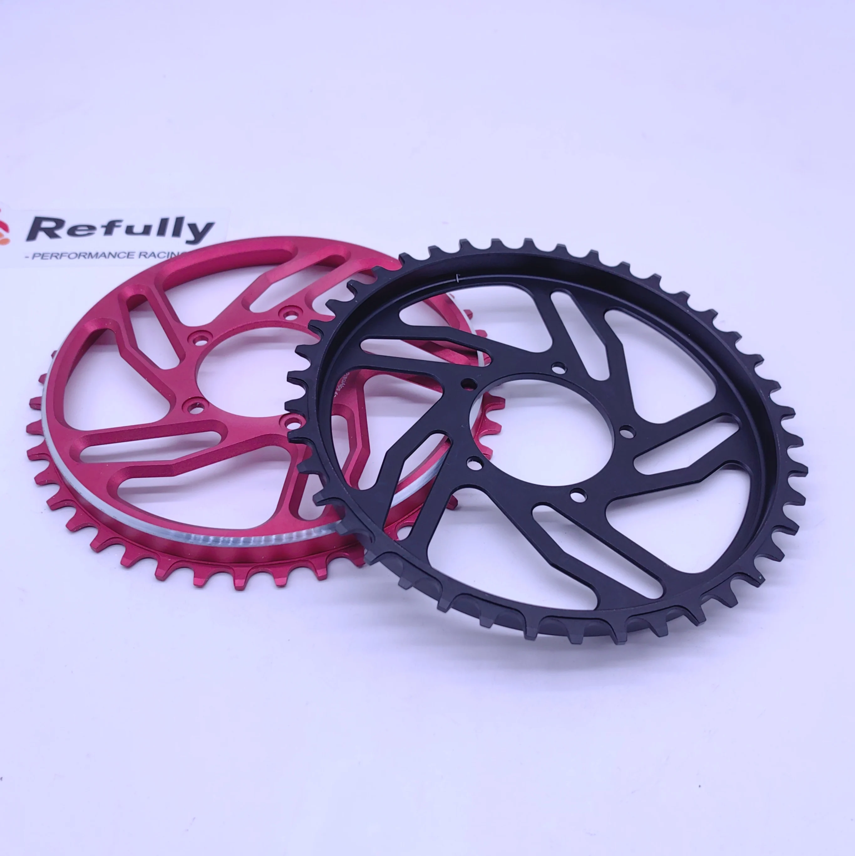 Schmales breites Design Kettenblatt 42t Kit für Bafang BBS01 & BBS02