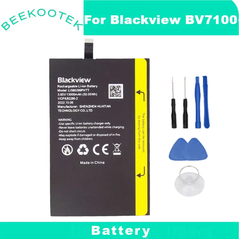 

Blackview BV7100 Battery New Original BV7100 Battery Inner Built Cell phone Battery Accessories For Blackview BV7100 Smart Phone