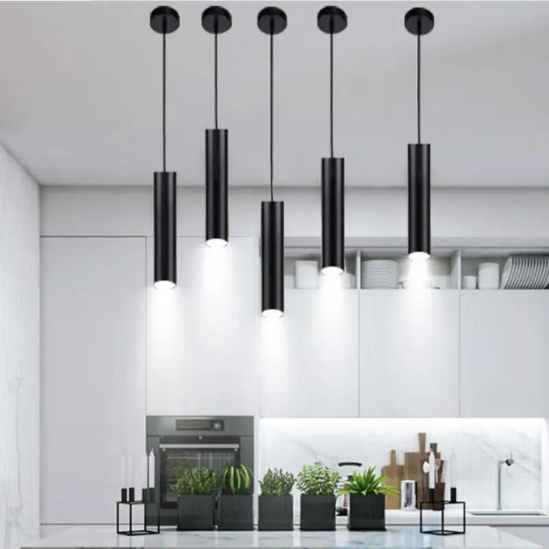 

led Pendant Light Suspension Barrel Lamp Bar Led Kitchen Led Lighting Modern Bubble Modern Bedroom Pendant Lamp Fixtures