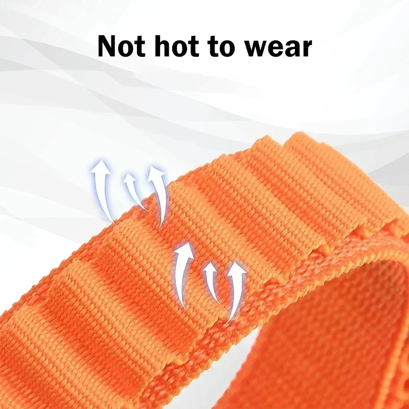 22 مللي متر 20 مللي متر حزام (استيك) ساعة جبال الألب حلقة لساعة سامسونج جالاكسي 7 6 5 4 الكلاسيكية النشطة 2 جير S3 الرياضة النايلون حزام هواوي GT4 سوار #2