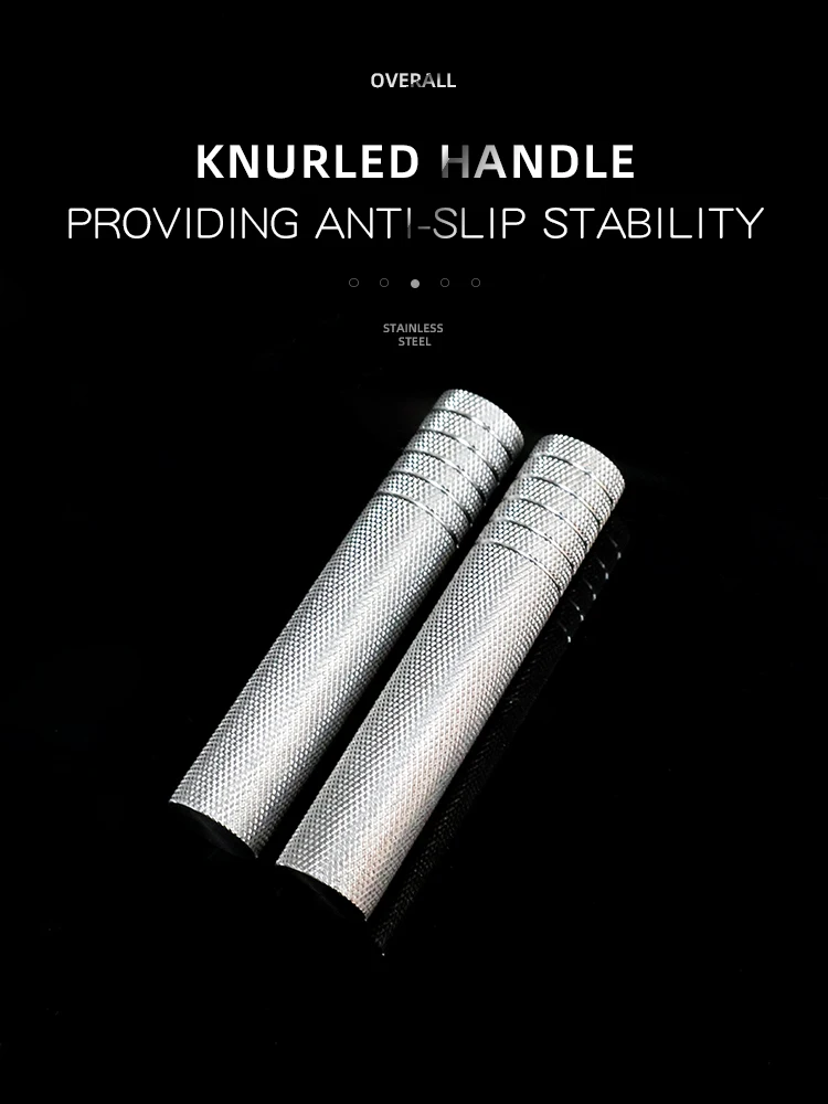 Daqi Jiang Griffkrafttrainer Groß, Sieben Edelstahl-Griffkrafttrainer vom Typ A für professionelles Training der Handkraft, Fingerkraft, Handgelenkskraft, Armmuskulatur und Armkraft. – Detail 5