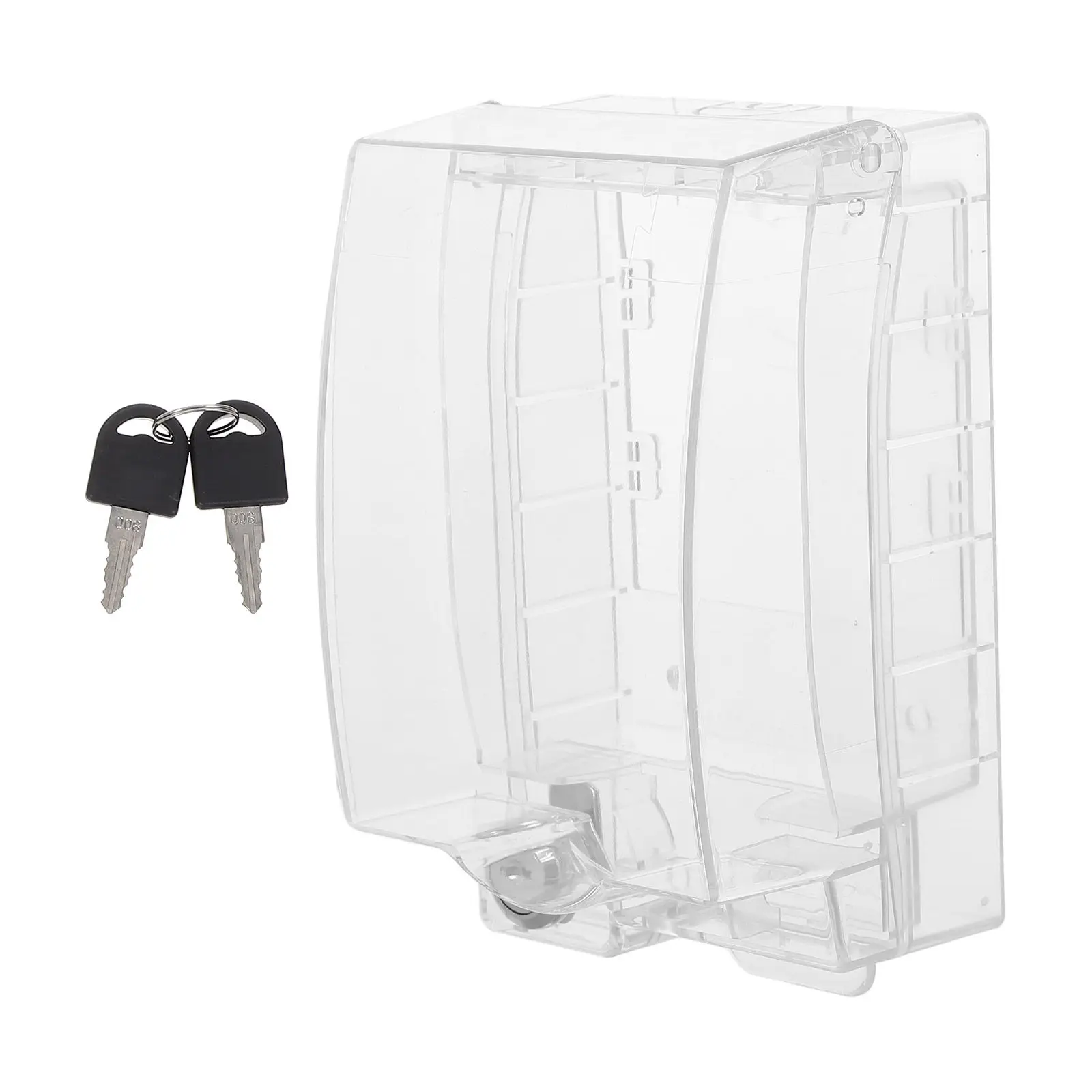 Waterproof Transparent Plastic Switch Cover Elevated Splashproof Protective Socket Box 86 Type Wall Switch Protector Dustproof