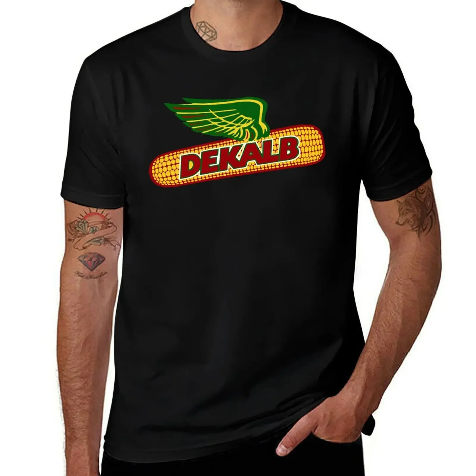 Best seller dekalb logo merchandise T-Shirt summer 2025 plus sizes fashion shirts football t shirt tee shirts for men