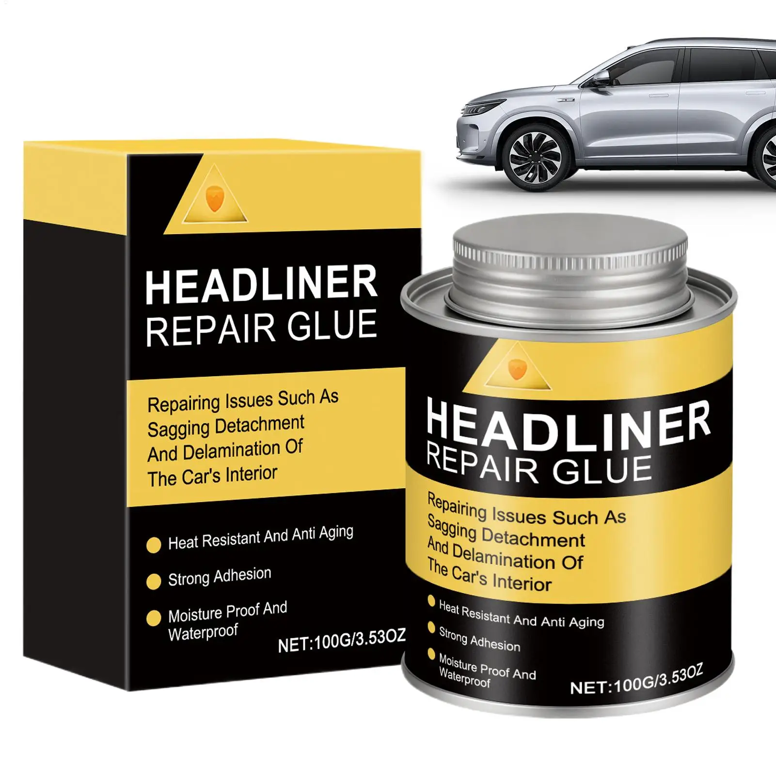 

Клей для ремонта крыши автомобиля, 100 г, клей для ткани на подкладке ковров, клей для ремонта автомобильных кожаных сидений, клей для салона автомобиля