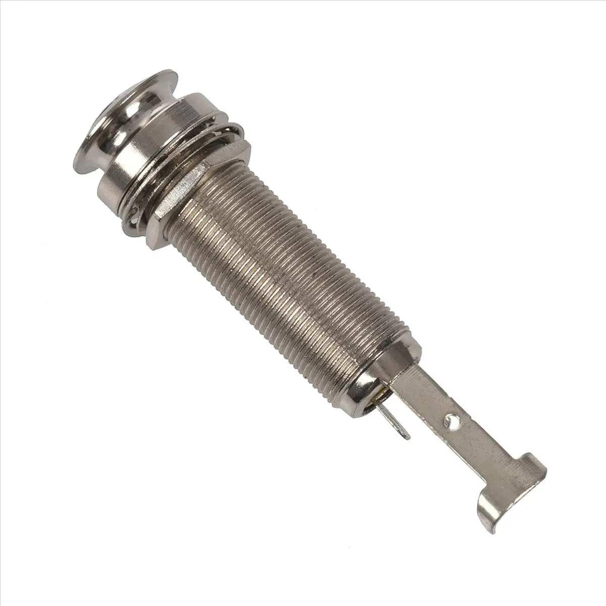 TUREBG 3X Mono Long Input Output Threaded Guitar Barrel Jack NEW 1/4 Inch