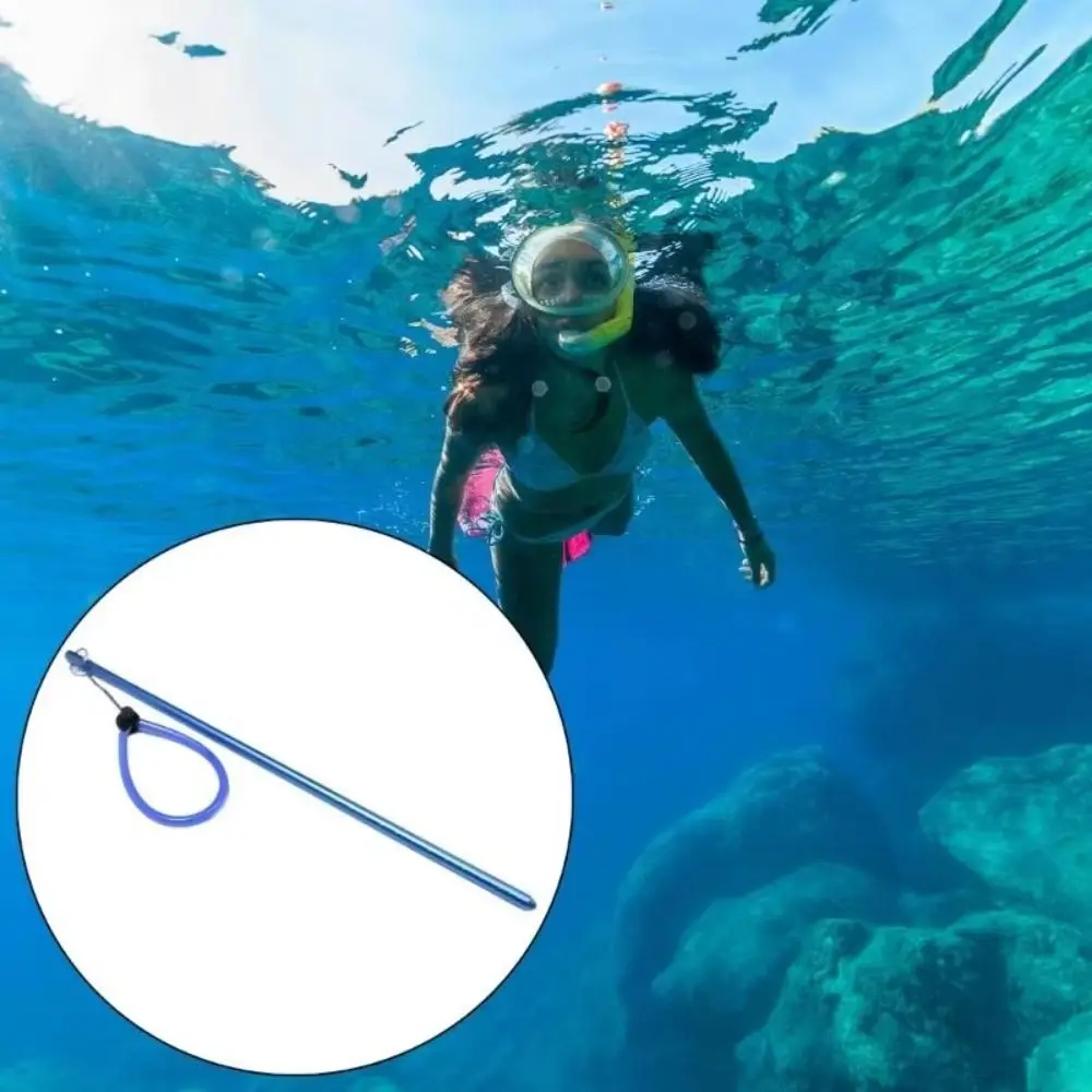Aluminum Alloy Diving Lobster Stick Underwater Mixer with Measurement Underwater Diving Rod 35cm Diving Diving Pointer Rod