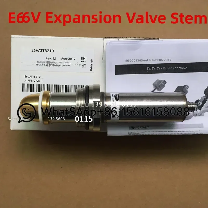 CAREL E6V Electronic Expansion Valve Stem Spool Replacement Parts for E6V Series Refrigeration Components Compatible with All