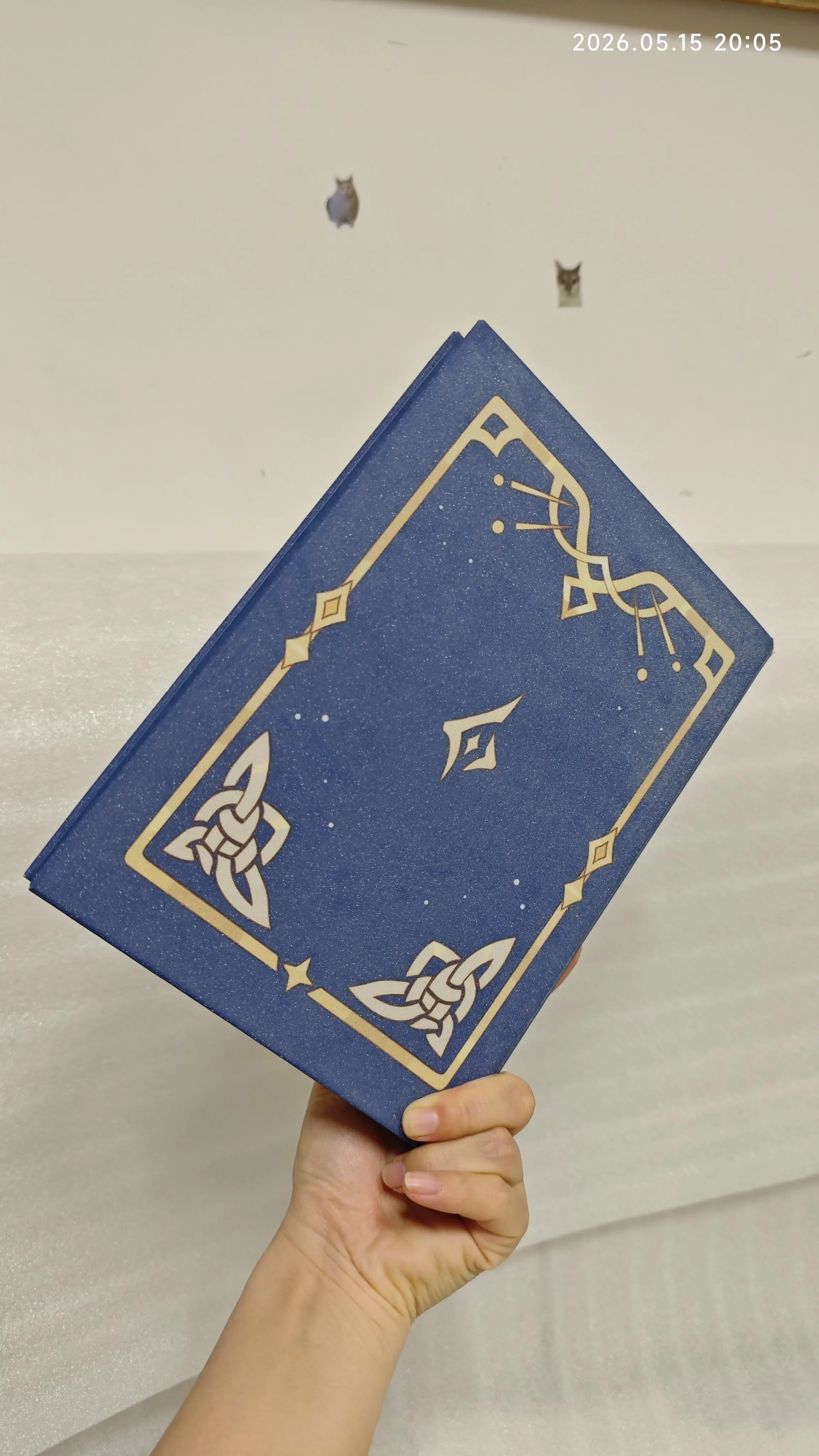 Genshin Impact Nicole Prop book diary Student Notebook Diary Anime Cosplay Halloween Mascot Student Accessory Fans Gift