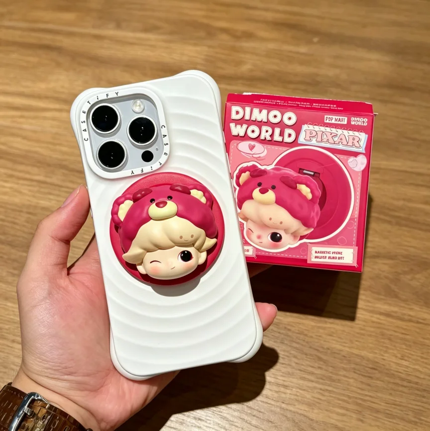 Phone Accessories Popmart - POPMART DIMOO WORLD PIXAR ซีรีส์กล่องสุ่มปริศนา แกะกล่องเซอร์ไพรส์