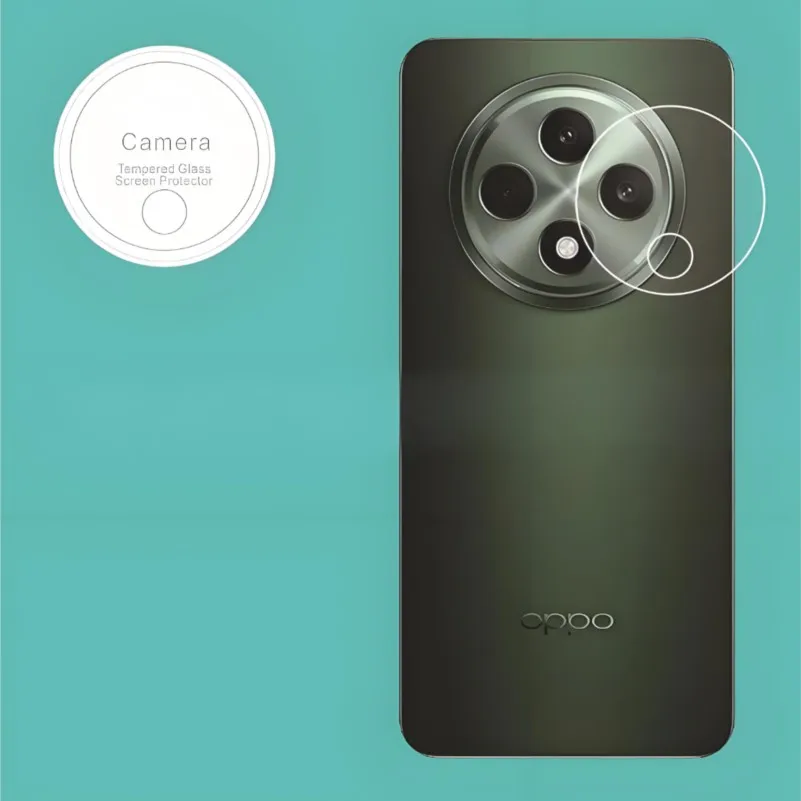 Oppo Reno12 F 6.67 "Reno12F 4G Reno 12 FS 5G CPH2637 강화 유리 보호기 커버 가드 용 3PCS 3D 투명 카메라 렌즈 필름
